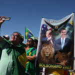 Rallies held in Brazil in support of embattled Bolsonaro facing legal peril