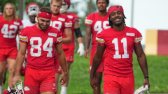 Kansas City Chiefs WR Jalen Royals discusses learning from Patrick Mahomes in camp