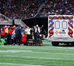 NFL pre-season game abandoned after Morice Norris taken away in ambulance following sickening injury