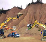 Estonian Theater Stages Unique Romeo and Juliet Play with Construction Vehicles as Actors