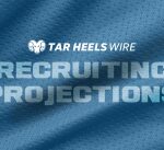 UNC football trending for top 100 player in 2026 class