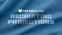 UNC football trending for top 100 player in 2026 class