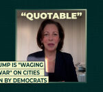 Trump is “waging a war on Democratic-run cities”