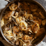 Chicken Fricassée with Artichokes