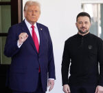 US President Donald Trump tells Ukrainian President Volodymyr  Zelenskiy to give up Crimea to Russia and promise not to join NATO