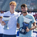 Alcaraz wins the Cincinnati Open after Sinner retires in the first set because of illness