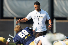 A Notre Dame assistant was named to 247Sports 30under30, a national top young coaches list