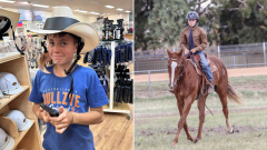 Rising Australian cowboy Jimmy Webster, 14, dies after horse truck crash near Tamworth, NSW