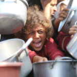 What has led to a famine being confirmed in Gaza?