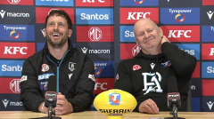 Ken Hinkley leaves them in stitches in final press conference as Port Adelaide coach
