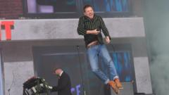 In pictures: Saturday at Glastonbury Festival