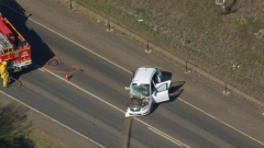Two killed in head-on collision in Toolern Vale, Victoria