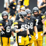 Iowa football addresses left tackle situation entering game week
