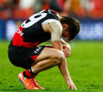 Essendon delist Jye Menzie and father-son Alwyn Davey Jnr on ‘difficult day’