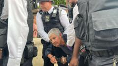 29 arrests after protest in support of Palestine Action, police say