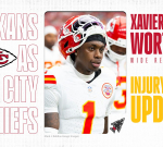 Xavier Worthy officially ruled out after sustaining shoulder injury vs. Chargers in Week 1