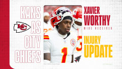 Xavier Worthy officially ruled out after sustaining shoulder injury vs. Chargers in Week 1