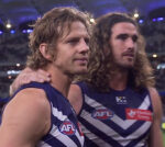 Nat Fyfe’s AFL career comes to shattering end as Fremantle lose thriller to Gold Coast