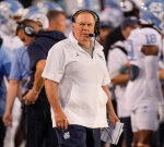 Bill Belichick gets game ball after first college win