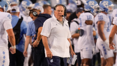 Bill Belichick gets game ball after first college win