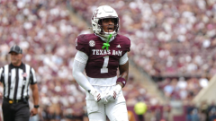 Bryce Anderson injury update: Texas A&M DB stretchered off field in Notre Dame game