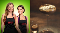 MKR Recipes Episode 6: Mel and Jacinta’s Tofu Mocha Mousse with Coffee Liqueur & Coconut Sauce