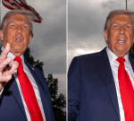 Donald Trump blasts Australian journalist in heated exchange at White House