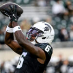 Michigan State football social media hints at injury status of star wide receiver