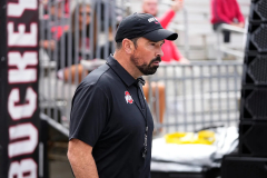 Ohio State head coach Ryan Day previews the matchup with the Washington Huskies