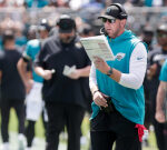 Jaguars Liam Coen reacts to Robert Saleh’s signal-stealing comments