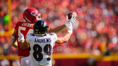 Kansas City Chiefs HC Andy Reid reacts to LB Leo Chenal’s momentum-shifting interception