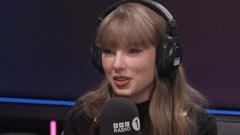 Watch: ‘I worried my music would dry up if I was happy,’ Taylor Swift tells BBC
