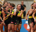 AFLW’s bottom side Richmond pull off major upset over top-four contenders Adelaide