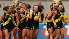 AFLW’s bottom side Richmond pull off major upset over top-four contenders Adelaide