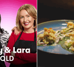 MKR Recipes Episode 12: Amy and Lara’s Ceviche Betel Leaf with Pork Crackling and Peanut Relish