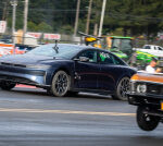 We Brought an EV to HOT ROD’s Gasoline-Drenched Quarter-Mile Gunfight