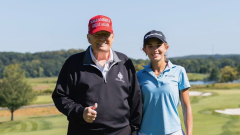 Kai Trump shares first episode of new video series, plays golf with grandfather President Donald Trump at D.C. Course