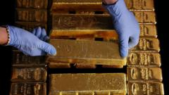 Gold surges past $4,000 an ounce as uncertainty fuels rally