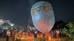 At least 24 killed as army paraglider bombs Myanmar Buddhist festival
