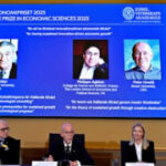 Nobel economics prize goes to 3 for explaining innovation-driven economic growth