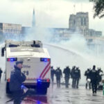 Police fire tear gas at Brussels protest against austerity measures