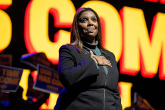 New York AG Letitia James gives spirited remarks in first appearance since indictment
