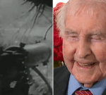 Bruce Robertson, one of Australia’s oldest World War II veterans, dies aged 105