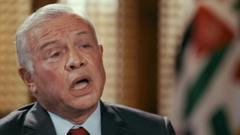 Middle East ‘doomed’ without Palestinian state, King of Jordan tells BBC