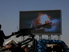 UK military says ship ablaze after being struck off coast of Yemen