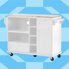 Here’s Why a Kitchen Cart Is Our Secret Weapon for Holiday Hosting