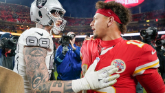 Las Vegas Raiders DE Maxx Crosby continues to command the Kansas City Chiefs’ attention