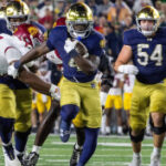 Notre Dame boosts College Football Playoff hopes by running wild on Southern California