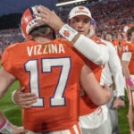 Clemson quarterback Christopher Vizzina talks his first career start, what’s next