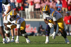 LSU could be without a starting offensive lineman against Texas A&M